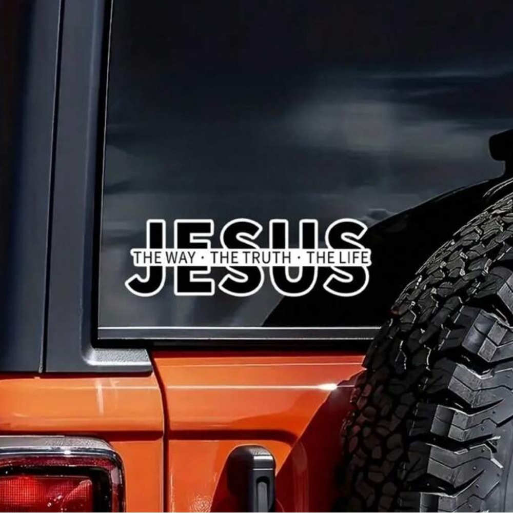 Jesus Car Sticker